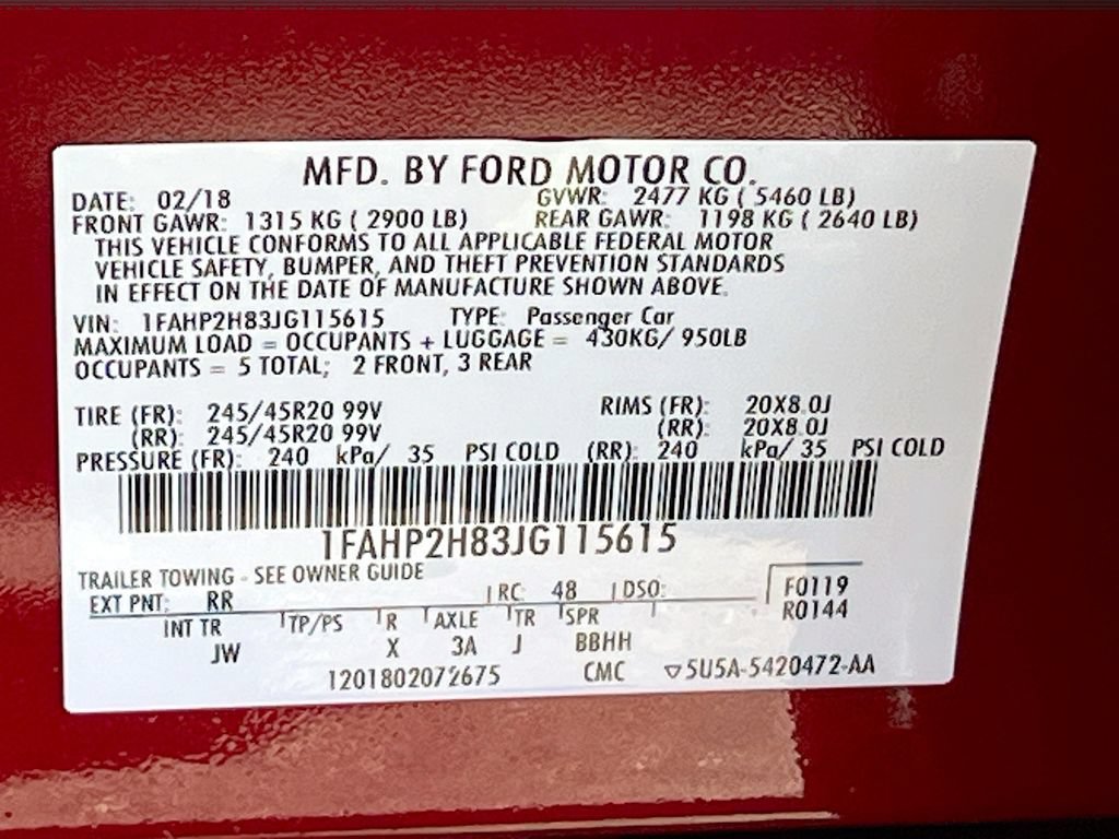 Used 2018 Ford Taurus SEL w/ Equipment Group 201A AWD/4WD image 30
