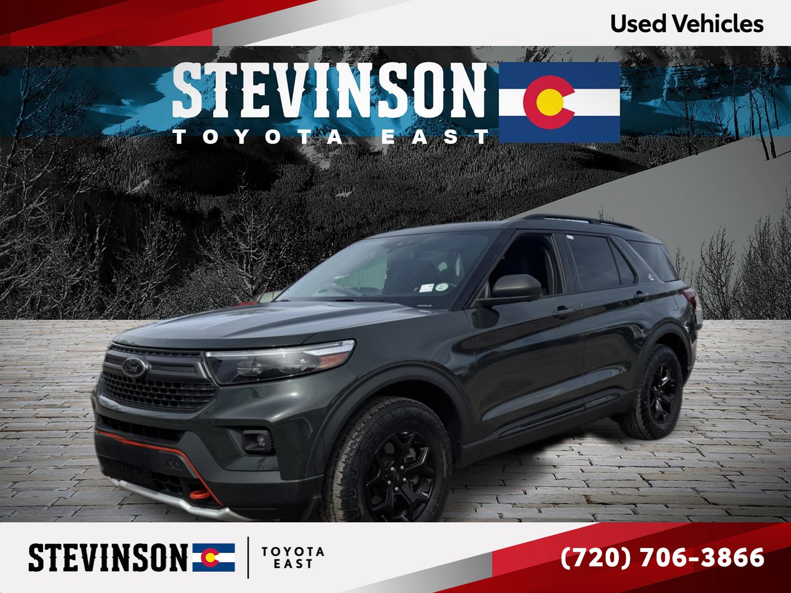 Used 2022 Ford Explorer Timberline image 1