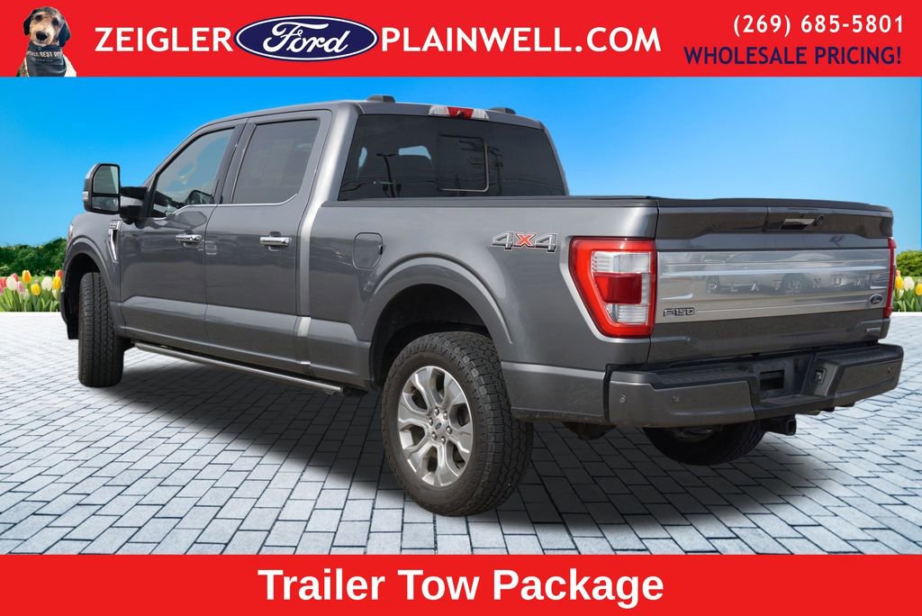 Used 2022 Ford F150 Platinum w/ Equipment Group 701A High AWD/4WD image 3