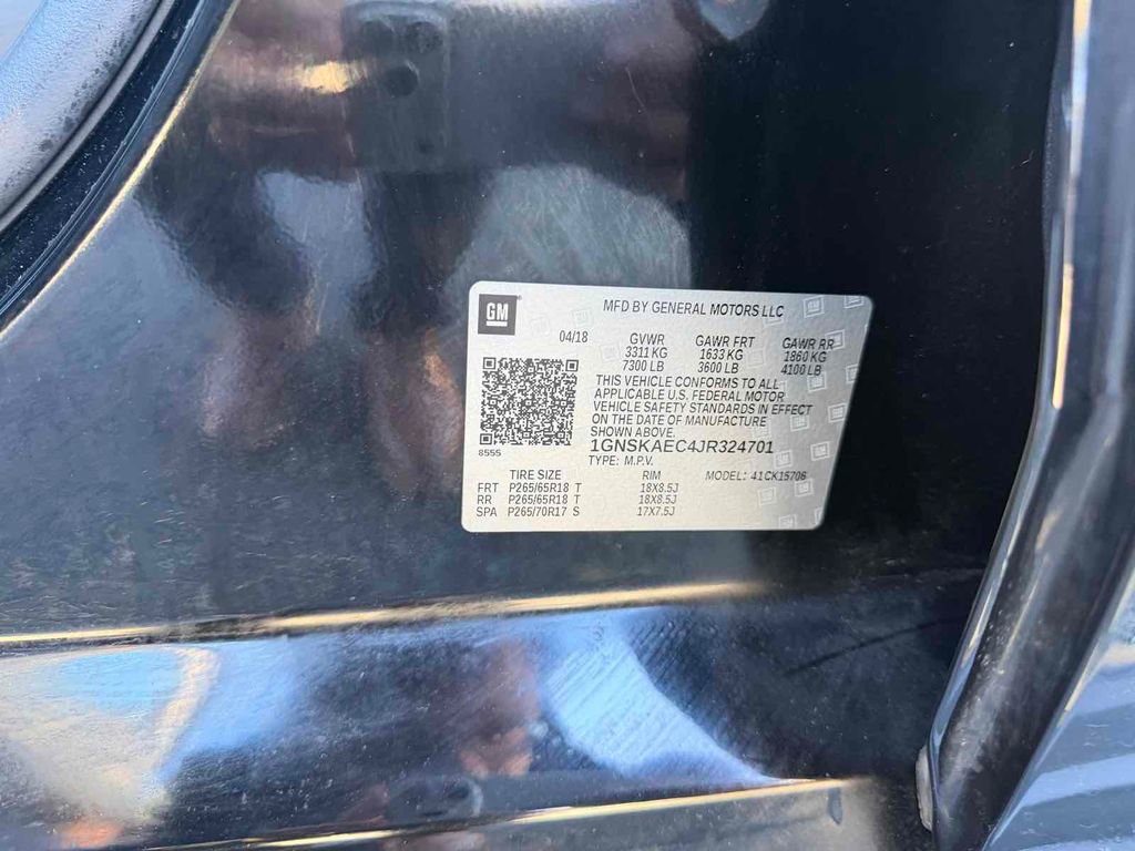 Used 2018 Chevrolet Tahoe LS w/ Skid Plate Package image 32