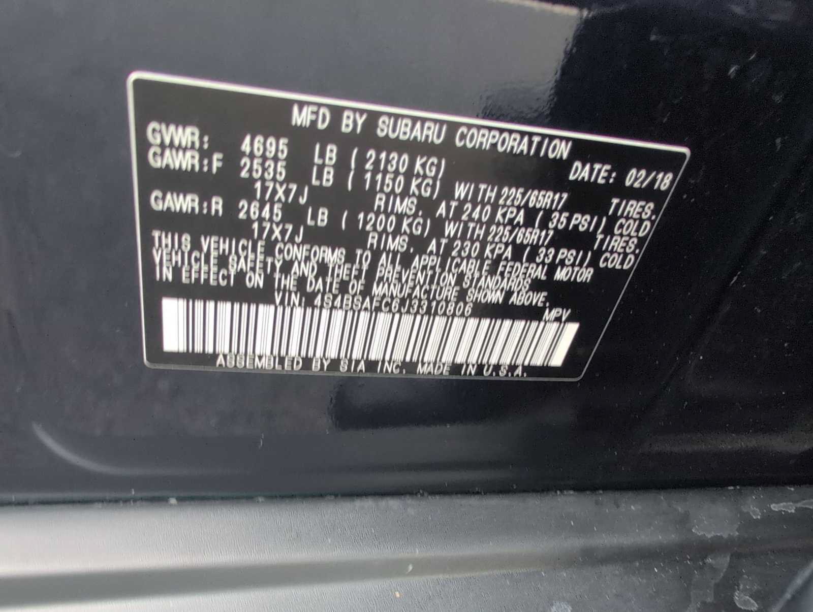Used 2018 Subaru Outback 2.5i Premium AWD/4WD image 32