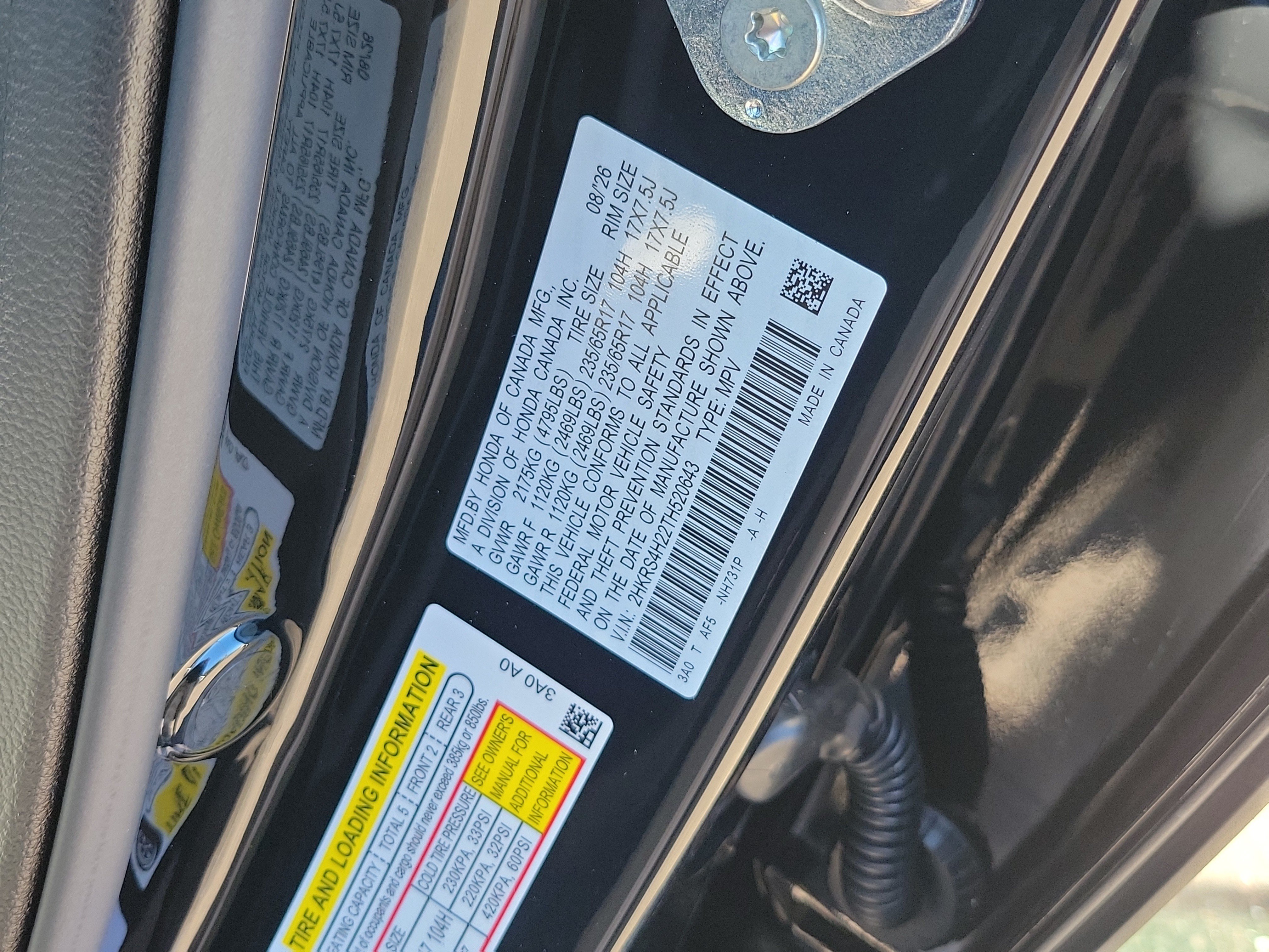 New 2026 Honda CR-V LX image 31