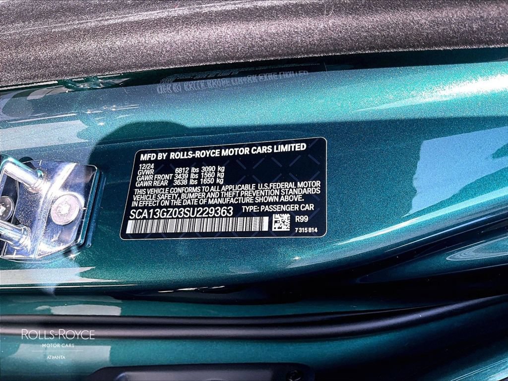Certified 2025 Rolls-Royce Ghost AWD/4WD image 27