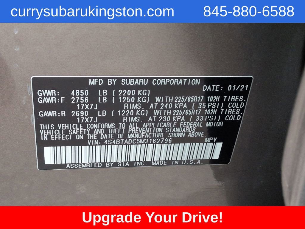 Used 2021 Subaru Outback Premium image 12