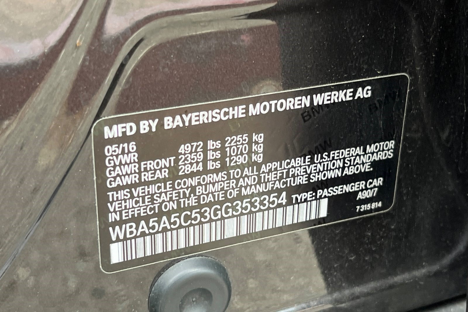 Used 2016 BMW 528i Sedan RWD image 10