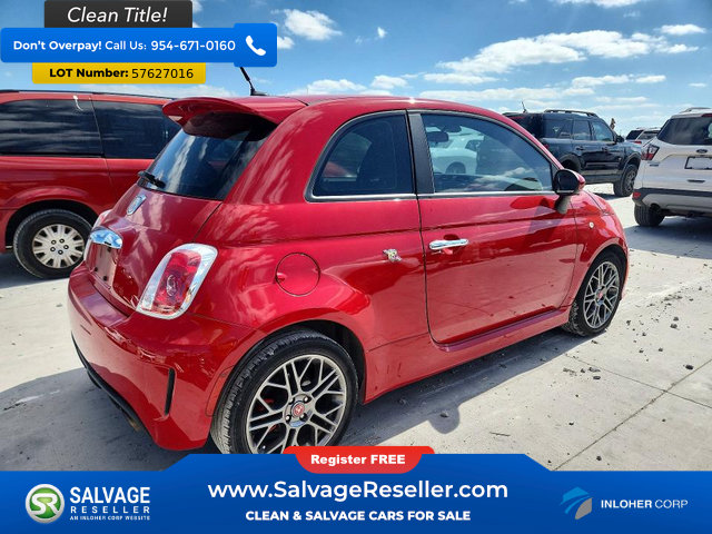 Used 2015 FIAT 500 Abarth w/ Beats Audio Package FWD image 4