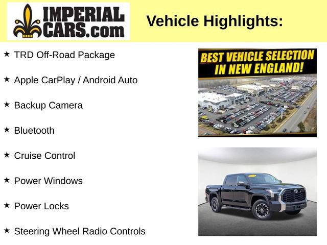 Used 2024 Toyota Tundra SR5 w/ TRD Off-Road Package AWD/4WD image 8