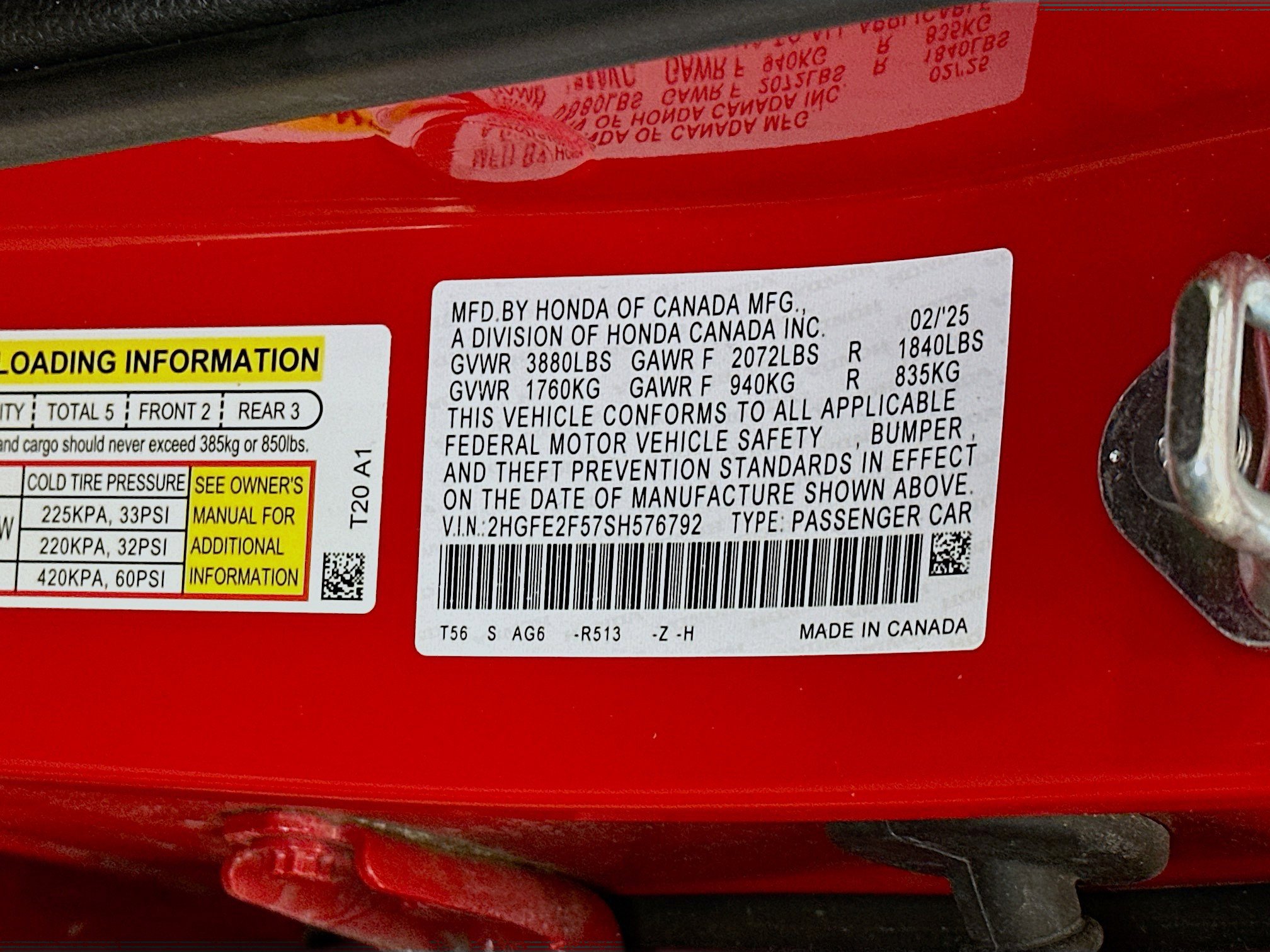 Used 2025 Honda Civic Sport image 12