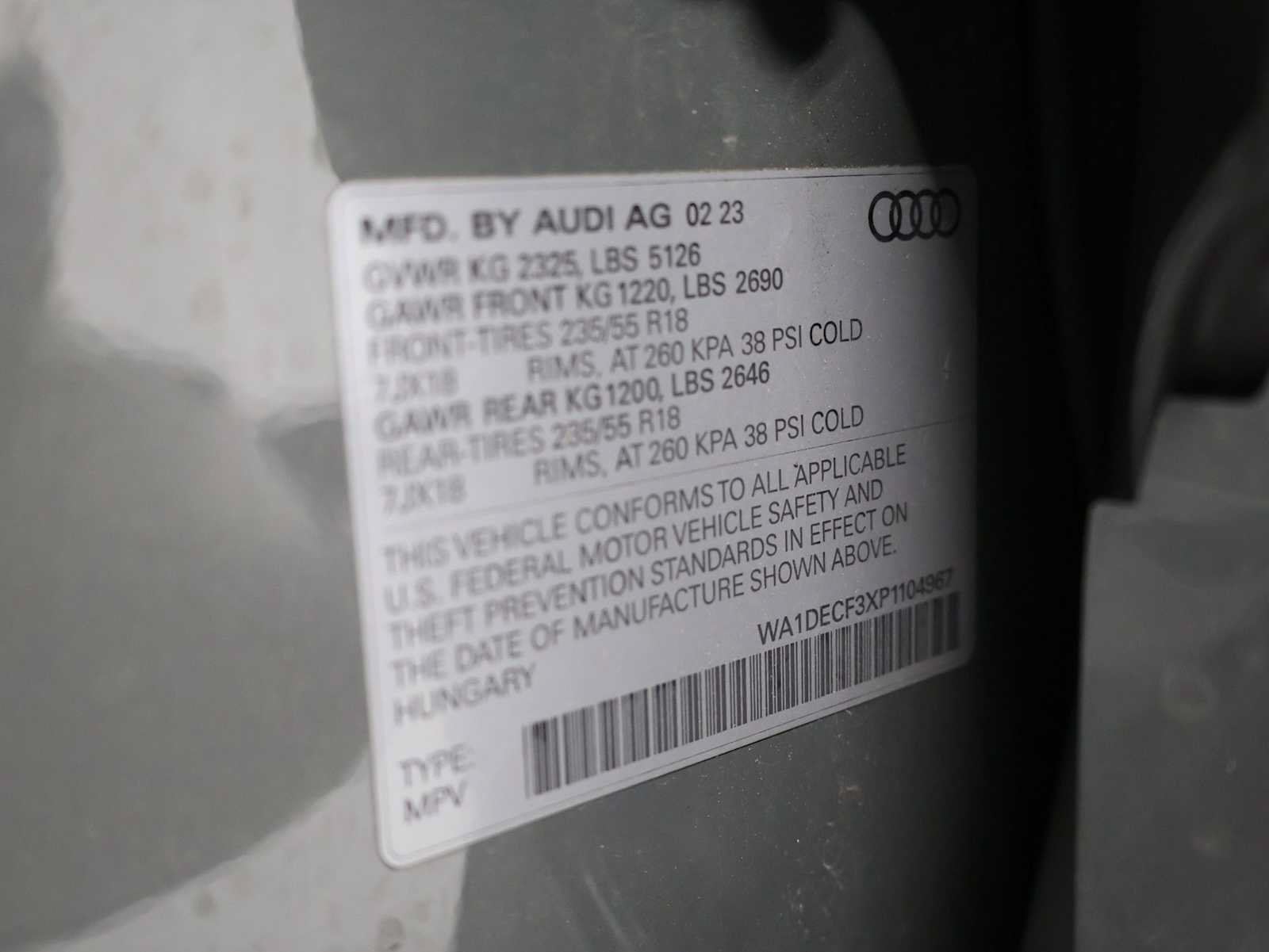 Used 2023 Audi Q3 2.0T Premium w/ Convenience Package AWD/4WD image 40