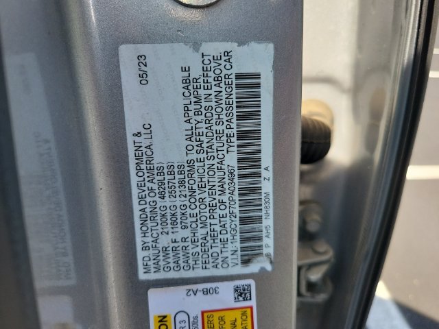 Certified 2023 Honda Accord Sport image 42