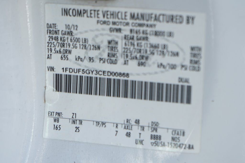 Used 2012 Ford F550 2WD Regular Cab Super Duty w/ PWR Equipment Group image 45