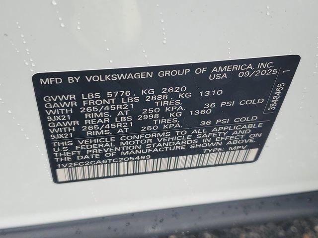 New 2026 Volkswagen Atlas Cross Sport SEL Premium R-Line AWD/4WD image 33