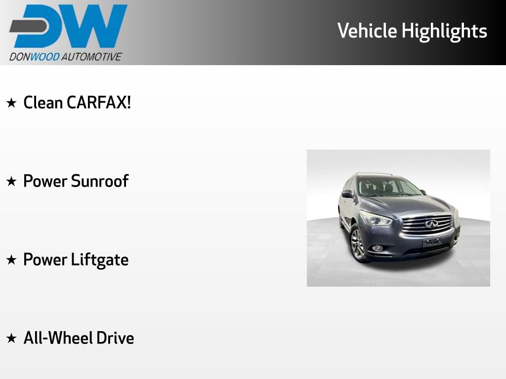 Used 2013 INFINITI JX35 AWD w/ Premium Pkg image 3