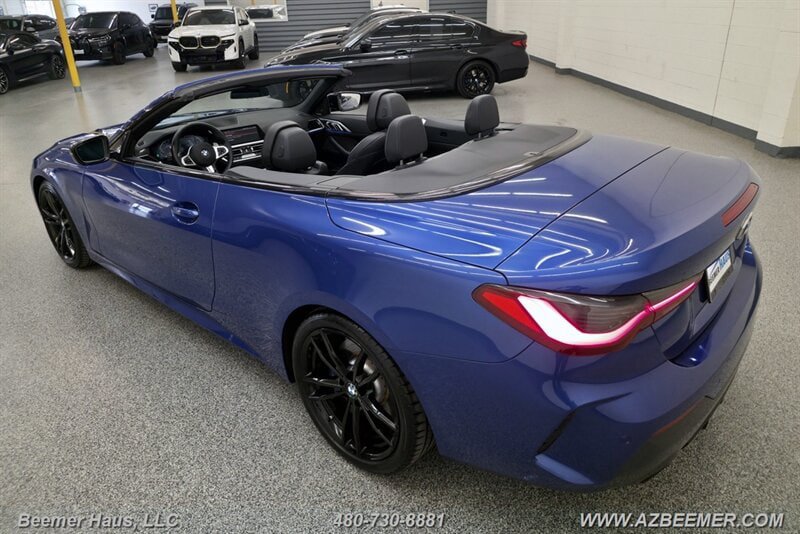 Used 2021 BMW 430i Convertible w/ M Sport Package RWD image 36