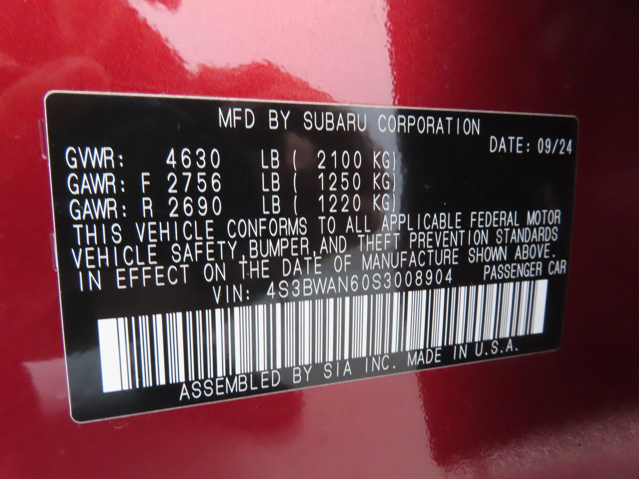 Used 2025 Subaru Legacy Limited image 32