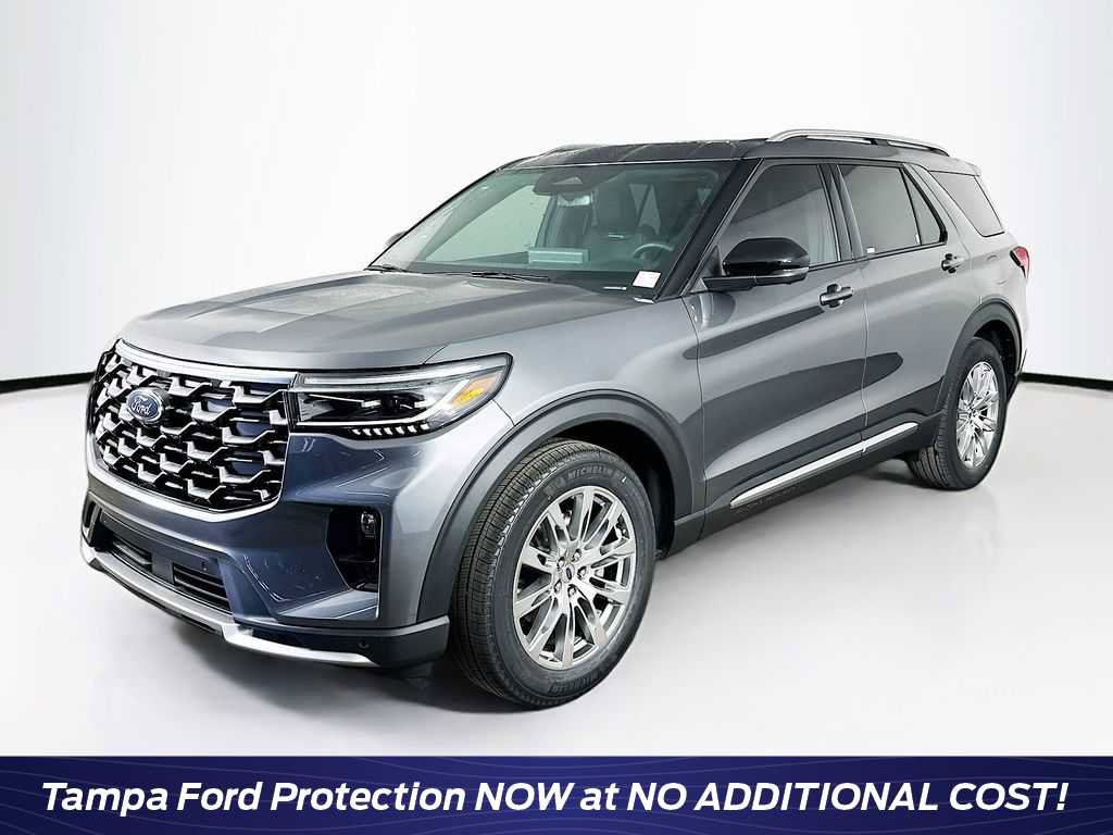 New 2025 Ford Explorer Platinum