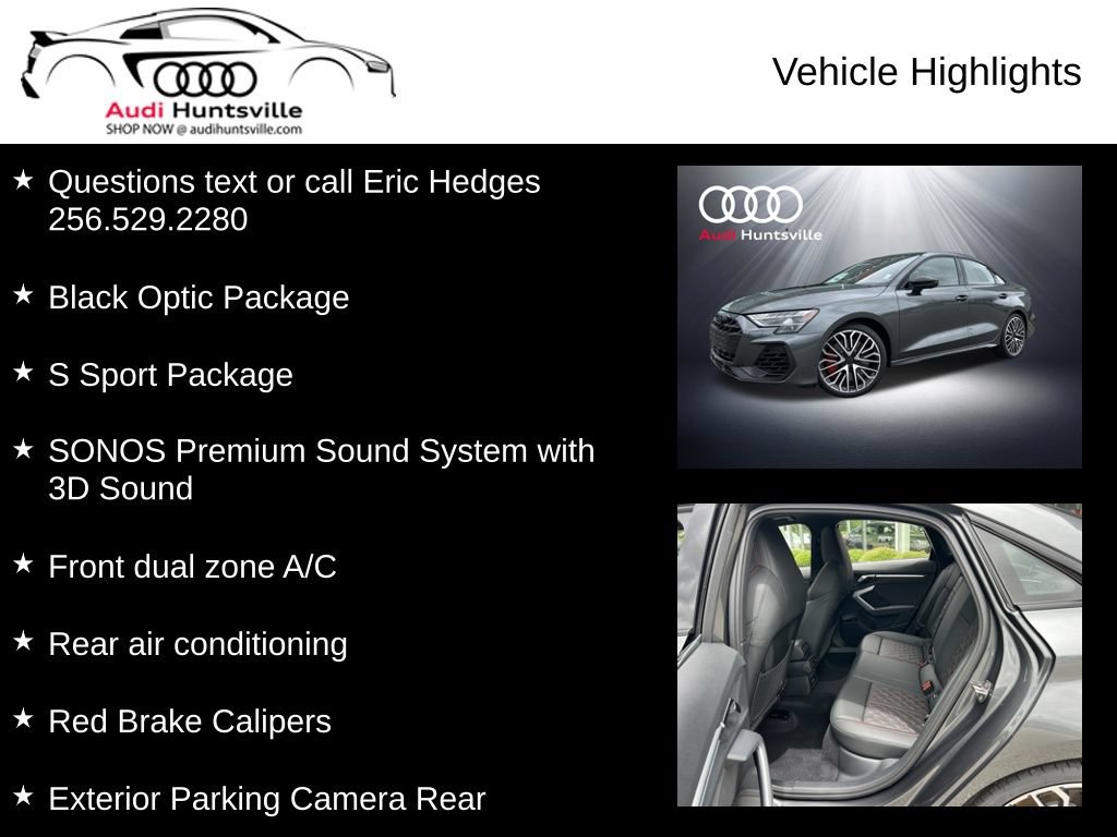 New 2026 Audi S3 Premium AWD/4WD image 6
