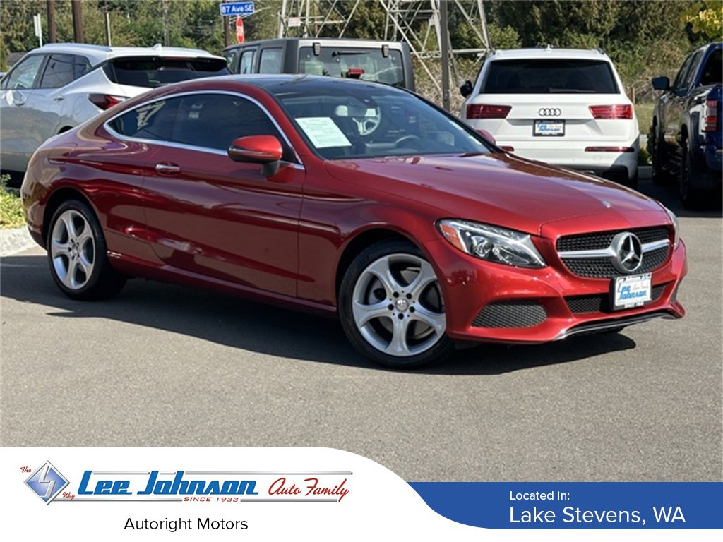 Used 2017 Mercedes-Benz C 300 4MATIC Coupe