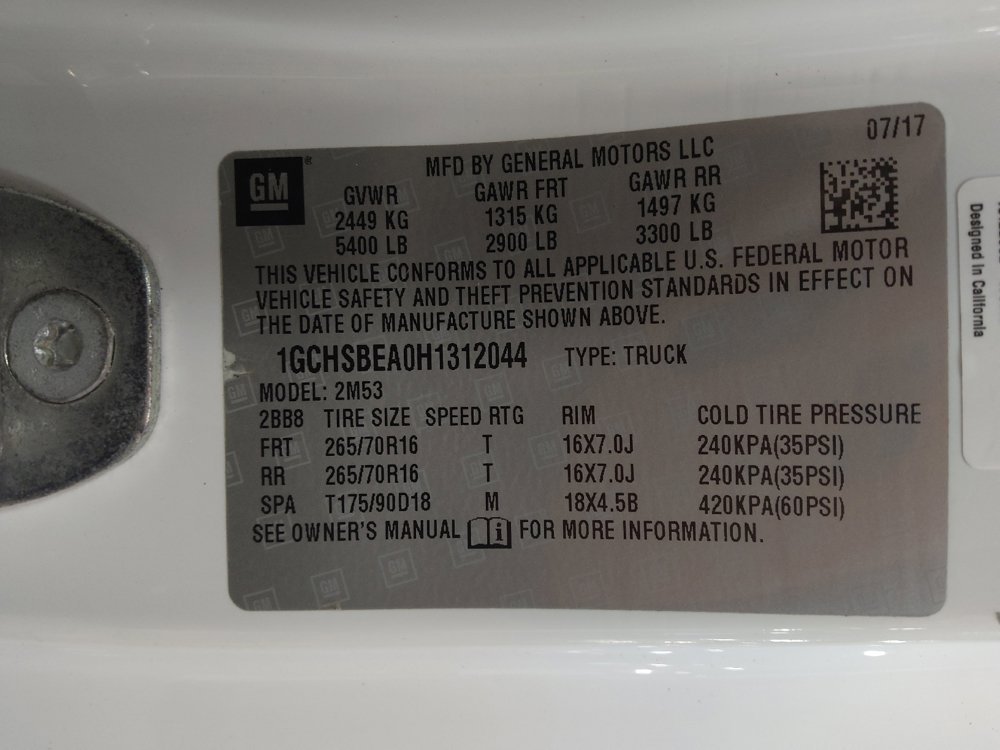 Used 2017 Chevrolet Colorado W/T RWD image 33