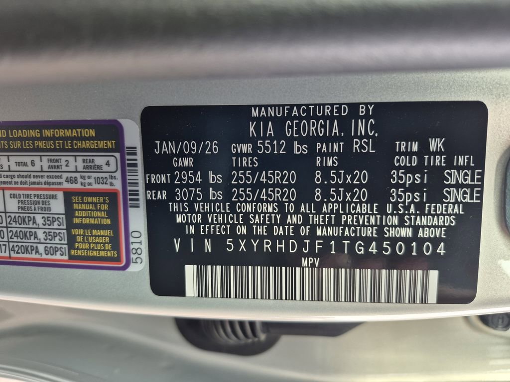 New 2026 Kia Sorento SX Prestige image 27