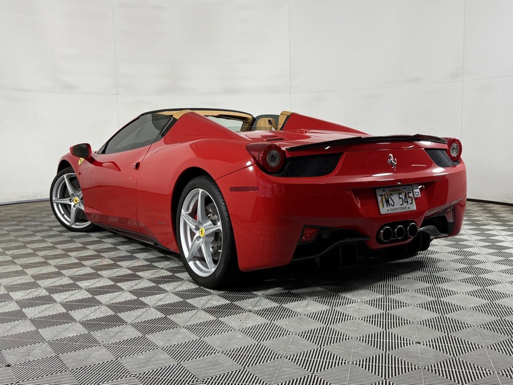 Certified 2013 Ferrari 458 Spider image 4