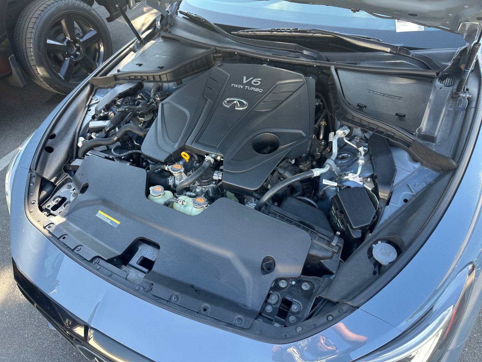 Used 2022 INFINITI Q60 Red Sport 400 w/ Cargo Package RWD image 32