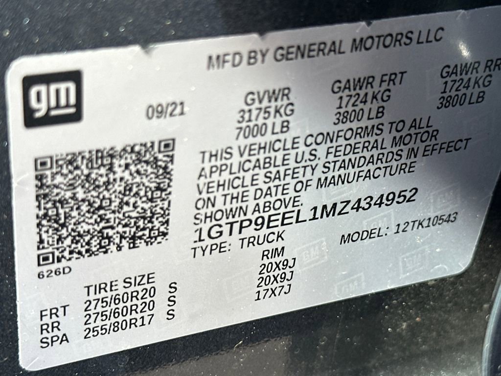 Used 2021 GMC Sierra 1500 AT4 image 24