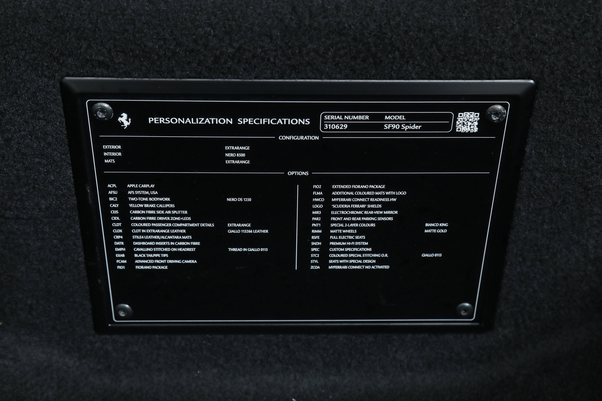 Certified 2024 Ferrari SF90 Spider image 55