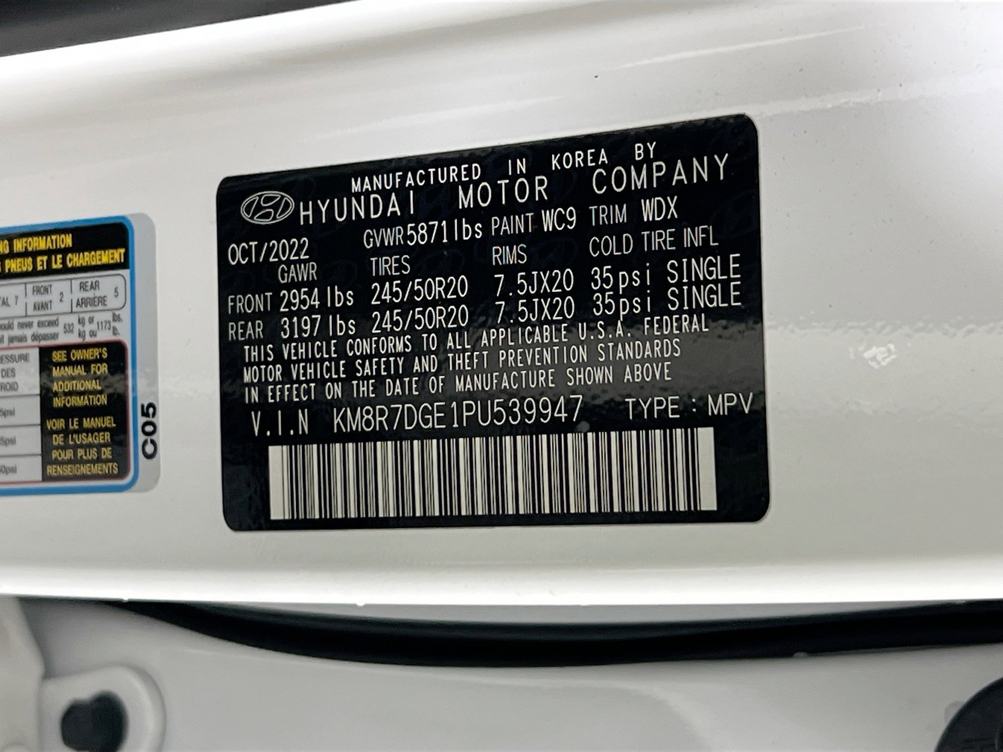 Used 2023 Hyundai Palisade Calligraphy image 35