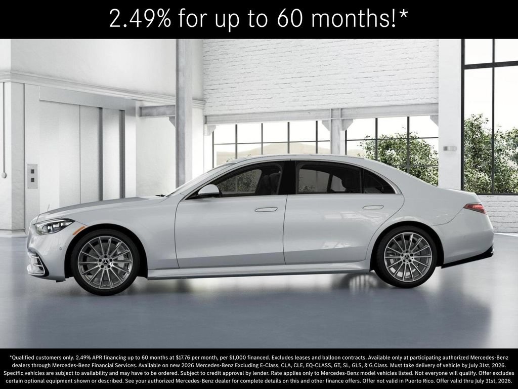 New 2026 Mercedes-Benz S 580 4MATIC Sedan image 35