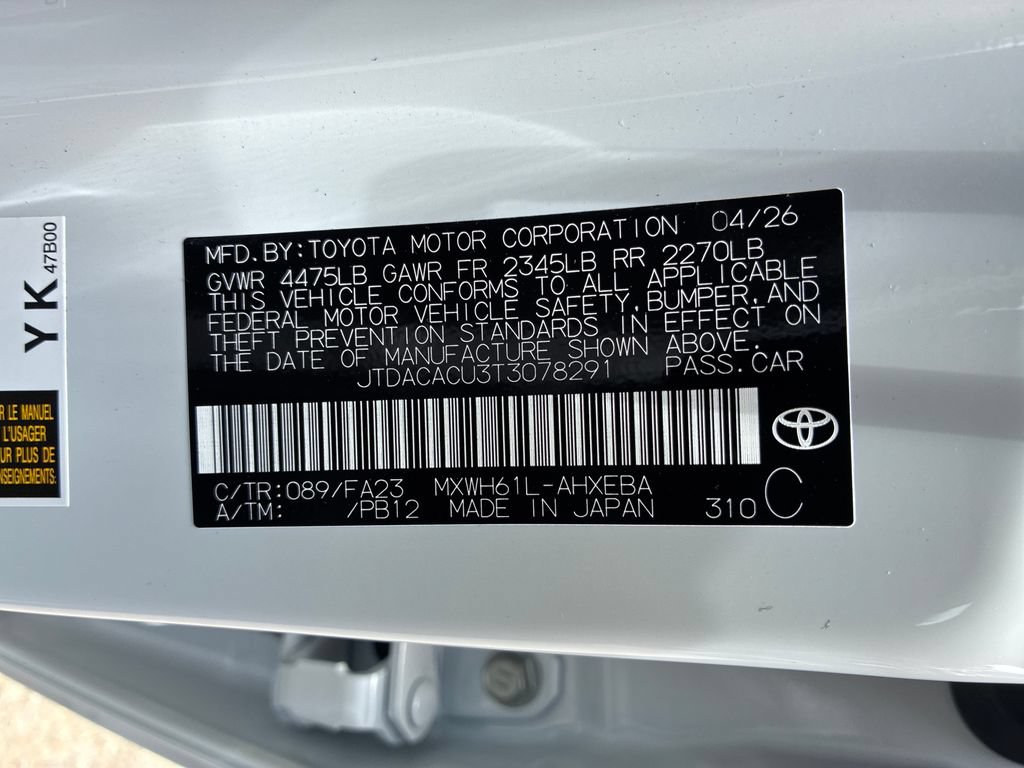 New 2026 Toyota Prius Plug-In Hybrid FWD image 43