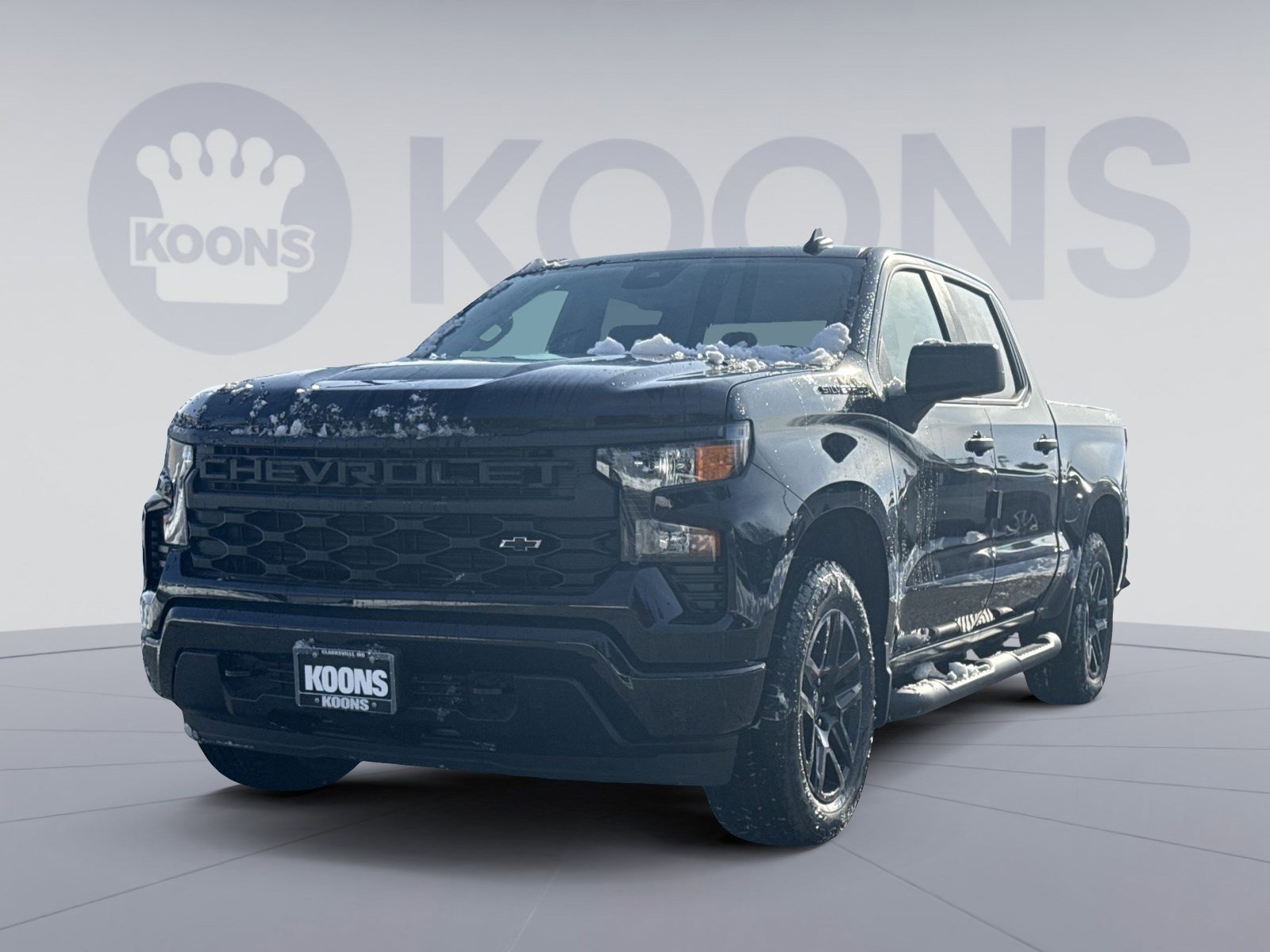 New 2026 Chevrolet Silverado 1500 Custom w/ Turbomax Blackout Package image 1