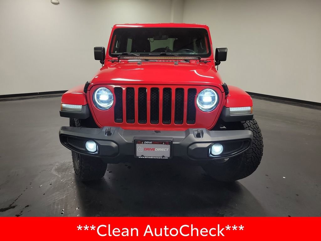 Used 2020 Jeep Wrangler Unlimited Sahara AWD/4WD image 3
