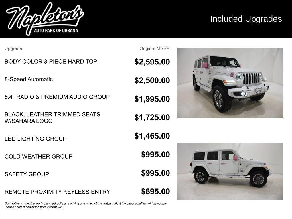 Used 2021 Jeep Wrangler Unlimited Sahara image 27