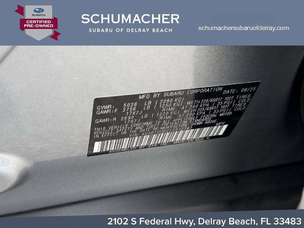 Certified 2025 Subaru Outback Wilderness AWD/4WD image 21