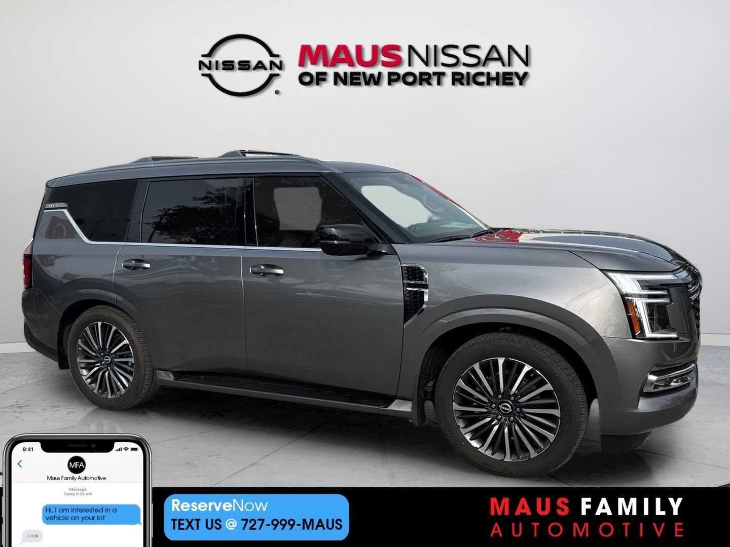 New 2026 Nissan Armada Platinum Reserve