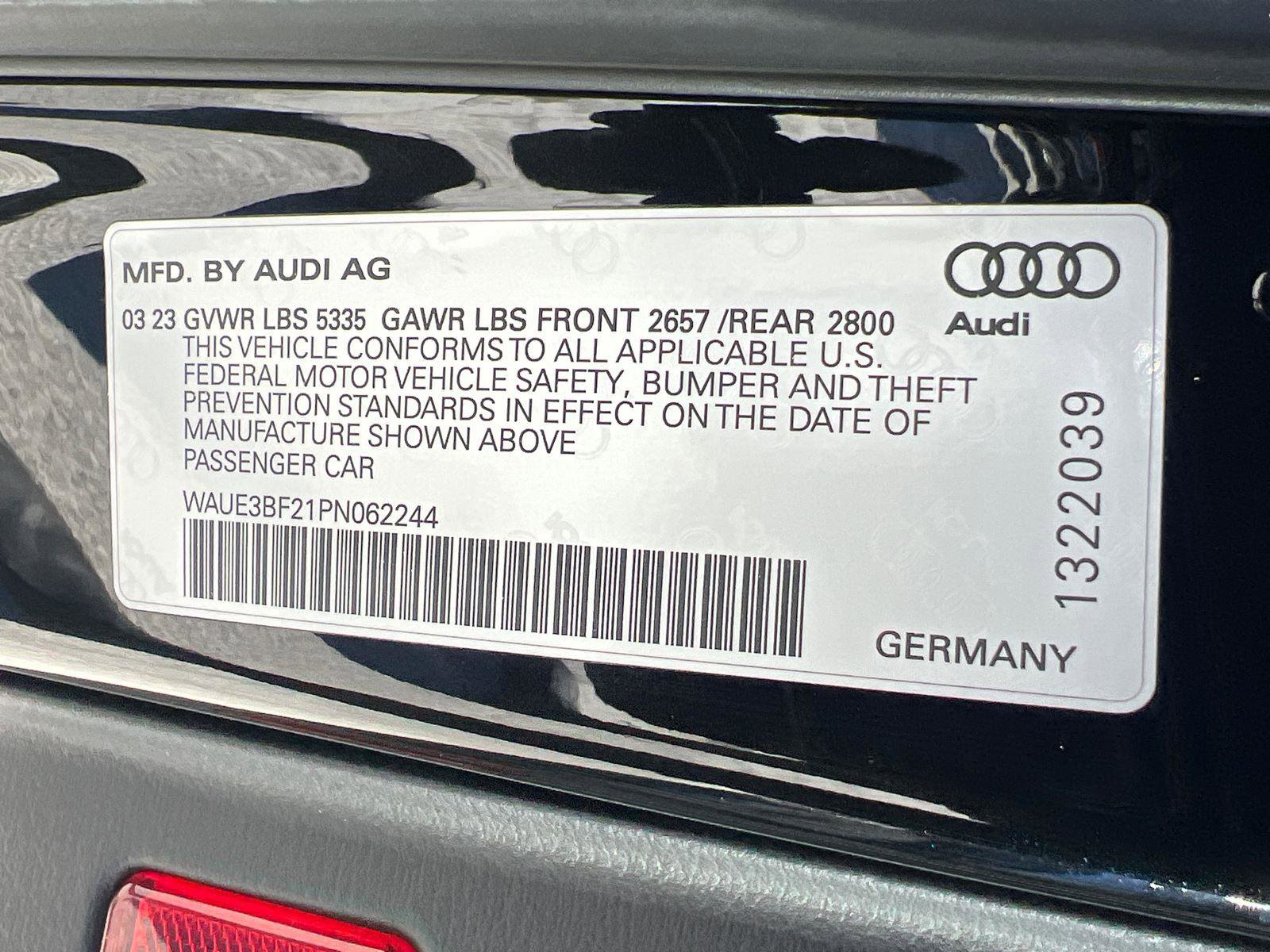 Certified 2023 Audi A6 Premium Plus image 33