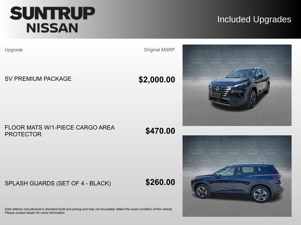 Used 2025 Nissan Rogue SV w/ SV Premium Package FWD image 2