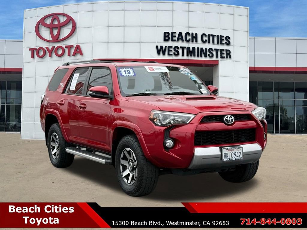 Certified 2019 Toyota 4Runner TRD Off-Road Premium