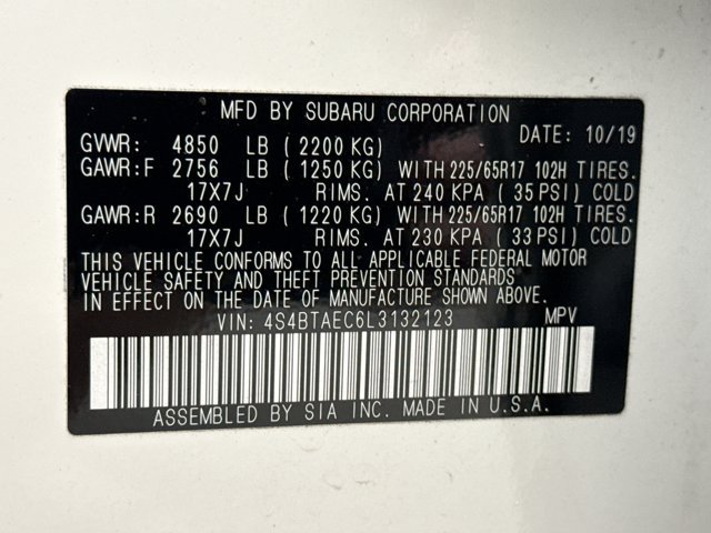 Used 2020 Subaru Outback Premium w/ Popular Package #1 AWD/4WD image 21