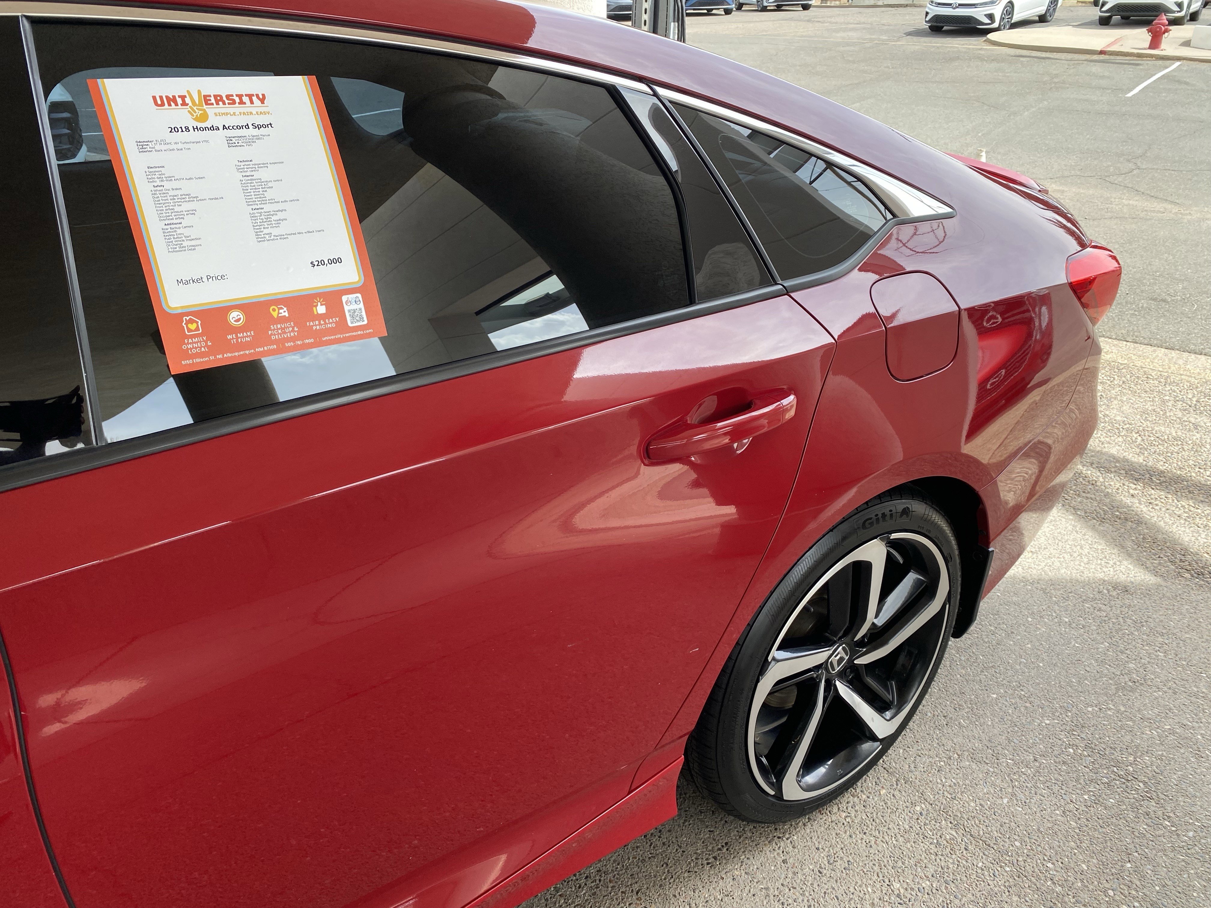 Used 2018 Honda Accord Sport image 51