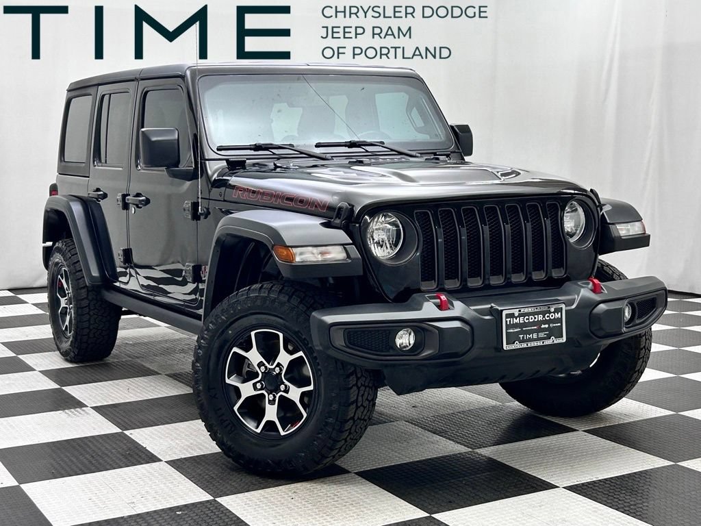 Used 2023 Jeep Wrangler Unlimited Rubicon w/ Cold Weather Group AWD/4WD image 1
