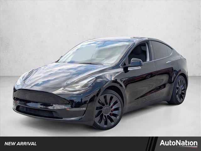 Used 2025 Tesla Model Y Performance AWD/4WD image 1