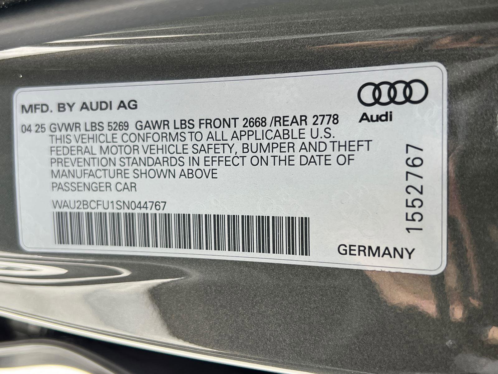 Certified 2025 Audi A5 2.0T Premium w/ Premium Plus AWD/4WD image 35