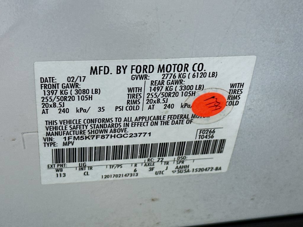Used 2017 Ford Explorer Limited FWD image 27