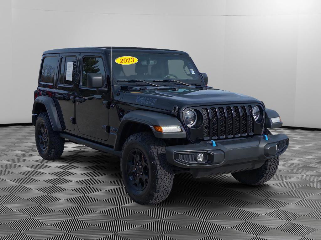 Used 2023 Jeep Wrangler Willys 4xe w/ Sun & Screen Package image 9