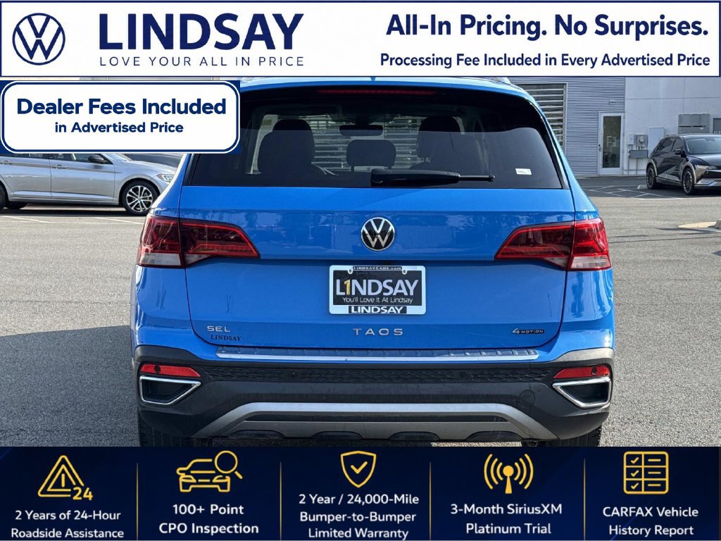 Certified 2024 Volkswagen Taos SEL AWD/4WD image 4