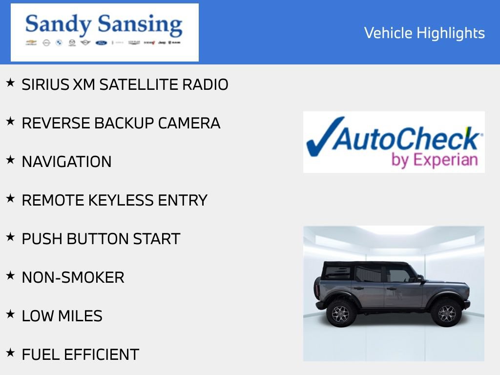 Used 2023 Ford Bronco Badlands AWD/4WD image 7