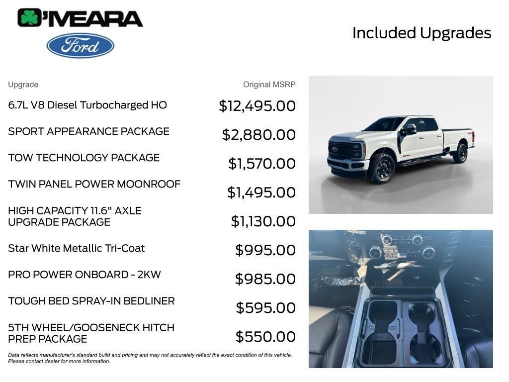 Used 2023 Ford F250 Lariat w/ Sport Appearance Package image 4