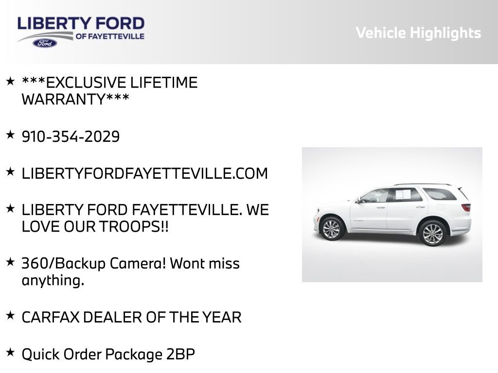 Used 2023 Dodge Durango Citadel AWD/4WD image 5